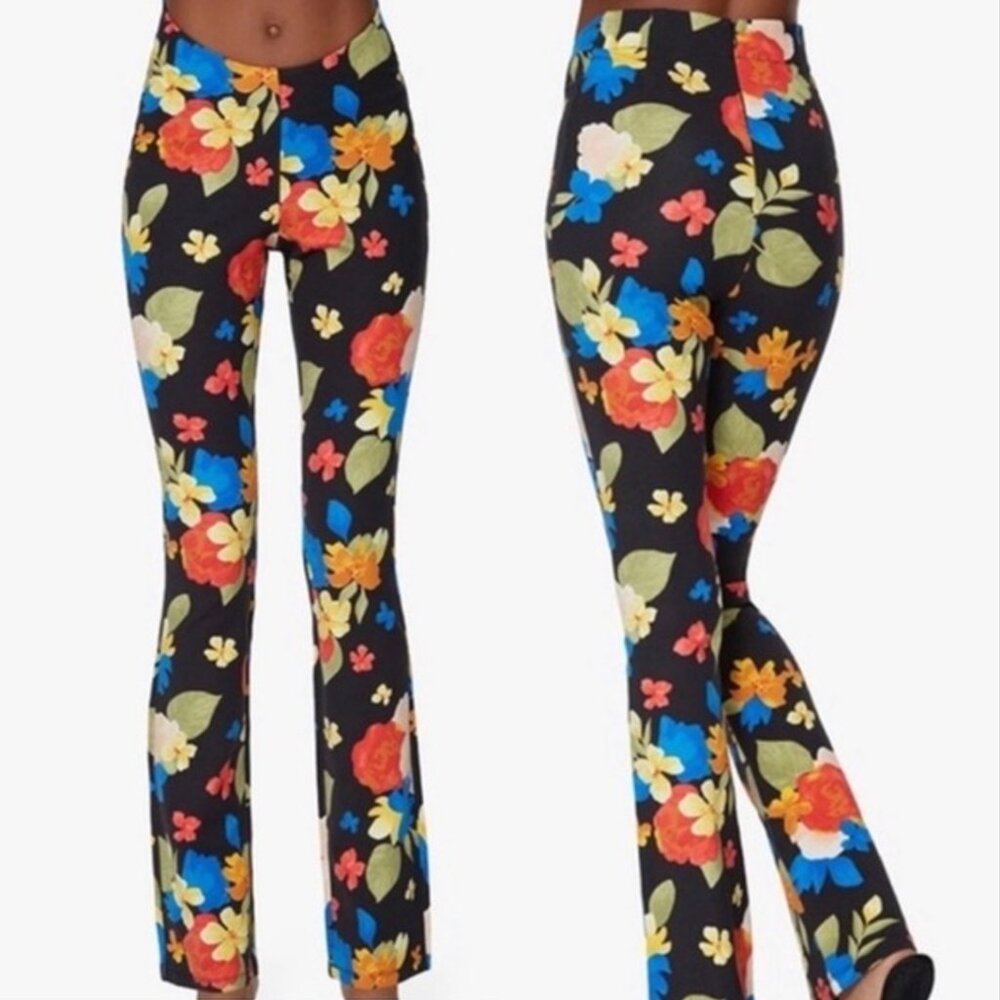DANIELLE BERNSTEIN Scoop Front Flare Pant NWT